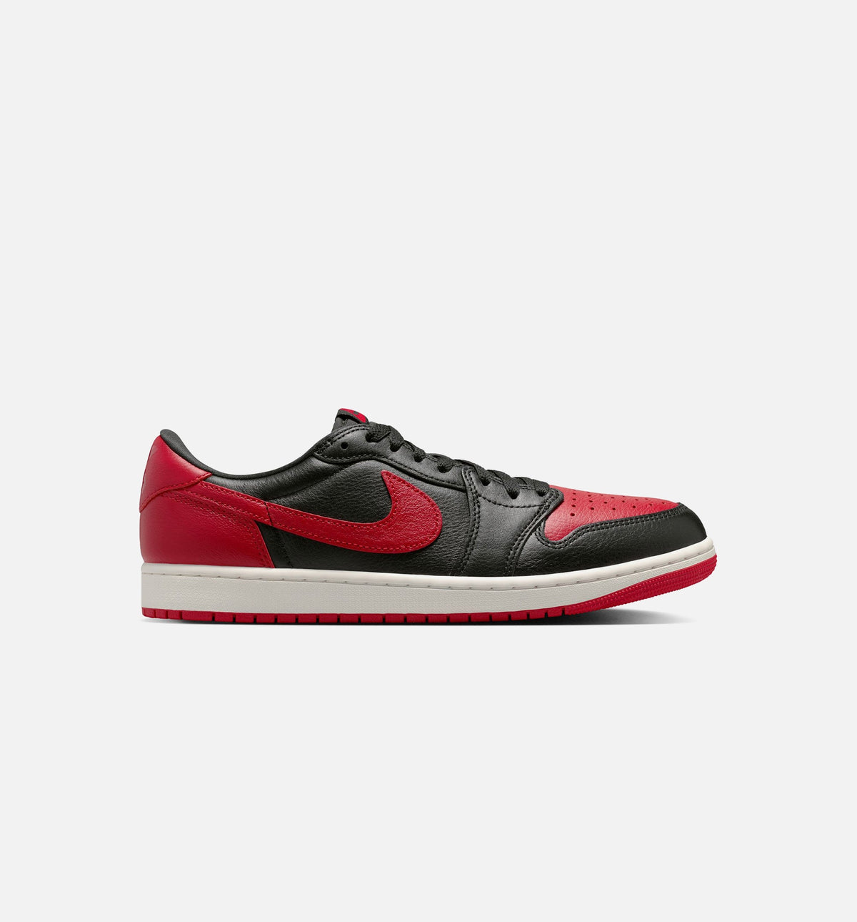 Air Jordan 1 Retro Low OG Banned Men's Sneakers - Black/Varsity Red/Summit White | Free Shipping
