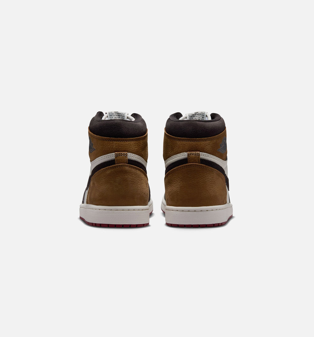 Air Jordan 1 Retro High OG Love Letter Men's Sneakers - Shadow Brown/Team Red/Light British Tan | Free Shipping