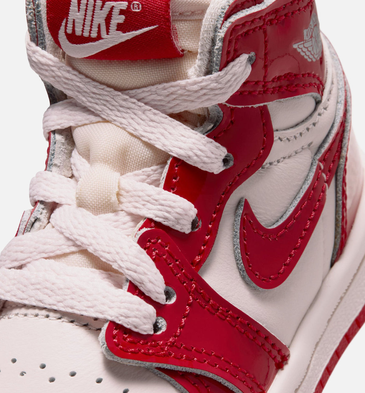 Air Jordan 1 Retro High OG Nails and Grails Infant & Toddler Sneakers - University Red/Metallic Silver | Free Shipping