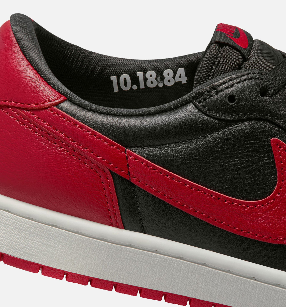 Air Jordan 1 Retro Low OG Banned Men's Sneakers - Black/Varsity Red/Summit White | Free Shipping
