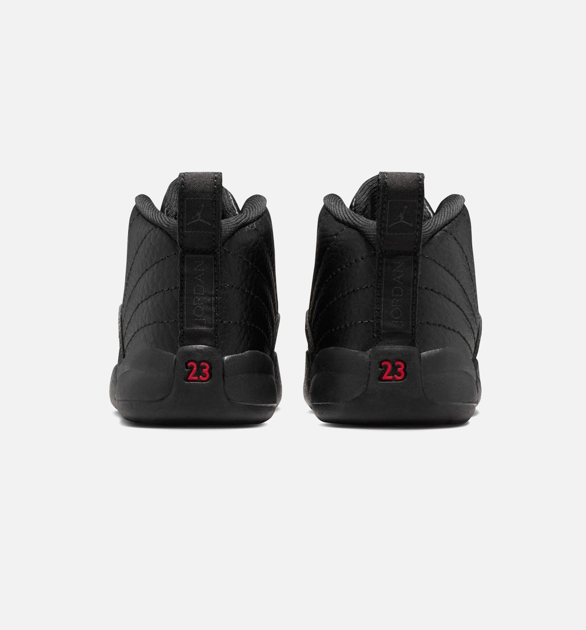 Air Jordan 12 Retro Bloodline Infant & Toddler Sneakers - Black/Varsity Red