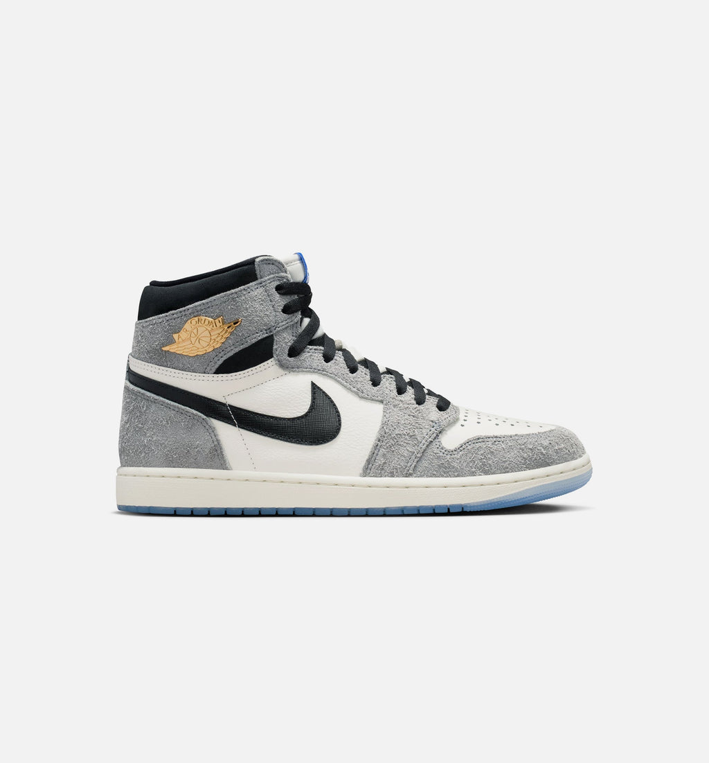 Air Jordan 1 Retro High OG Cool Grey Men's Sneakers - Cool Grey/Black/Sail/Game Royal/White